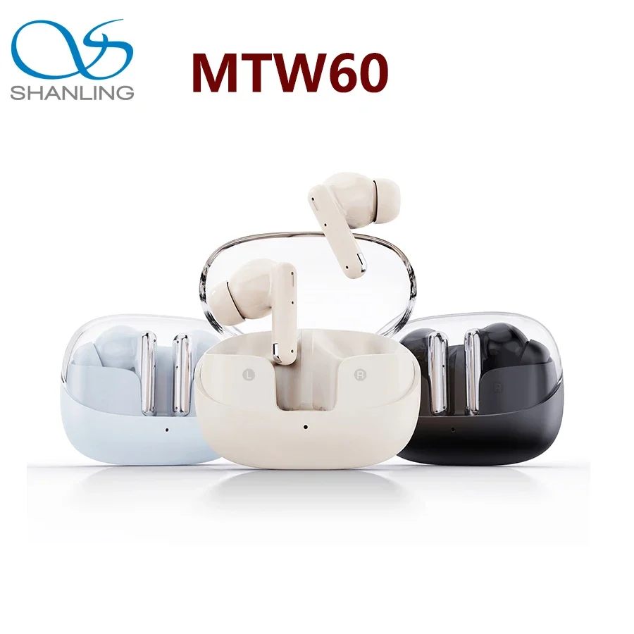 Беспроводные наушники SHANLING MTW60 Bluetooth V5.3 Eaebuds 13 мм