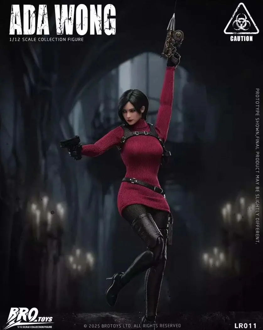 Фото В наличии: Коллекционная фигурка Brotoys Resident Evil 4 Ада Вонг (ремейк), масштаб 1/12, модель, подарок №3
