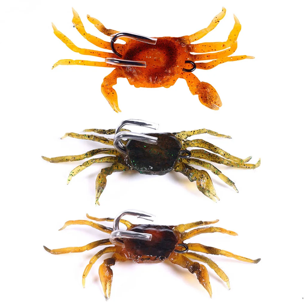 Крабы Мягкая приманка инструмент искусственная рыболовная приманки снасть