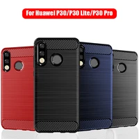 case for huawei p30p30 prop30 lite tpu silicone soft case cover black blue red
