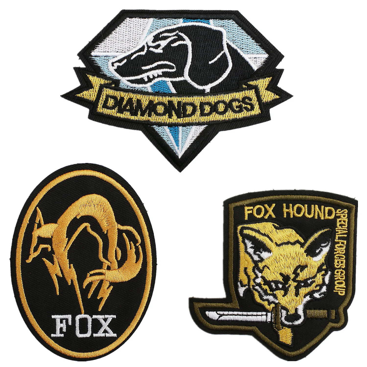 Украшение одежды тканевые наклейки с вышивкой свирепый волк сделай сам