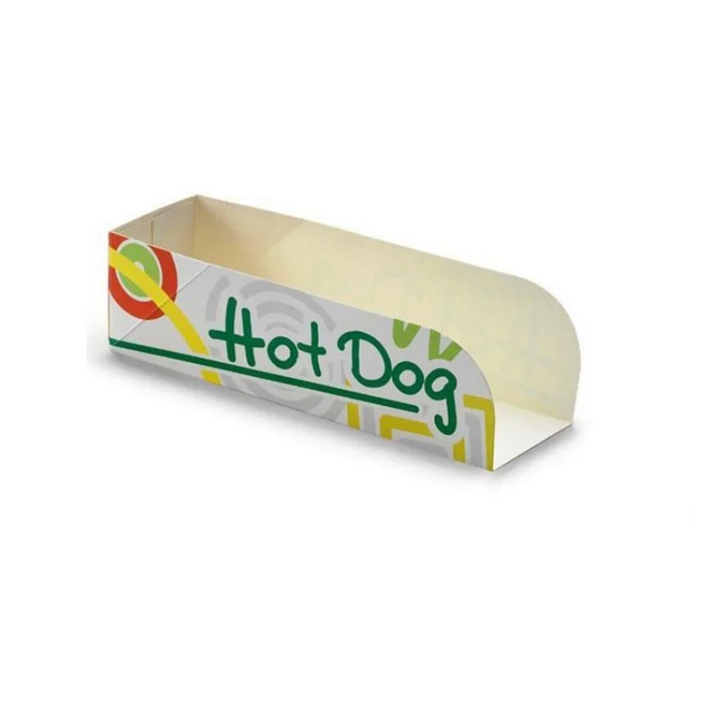 Индивидуальная продукция оптовая продажа упаковка из крафт-бумаги для хот-догов