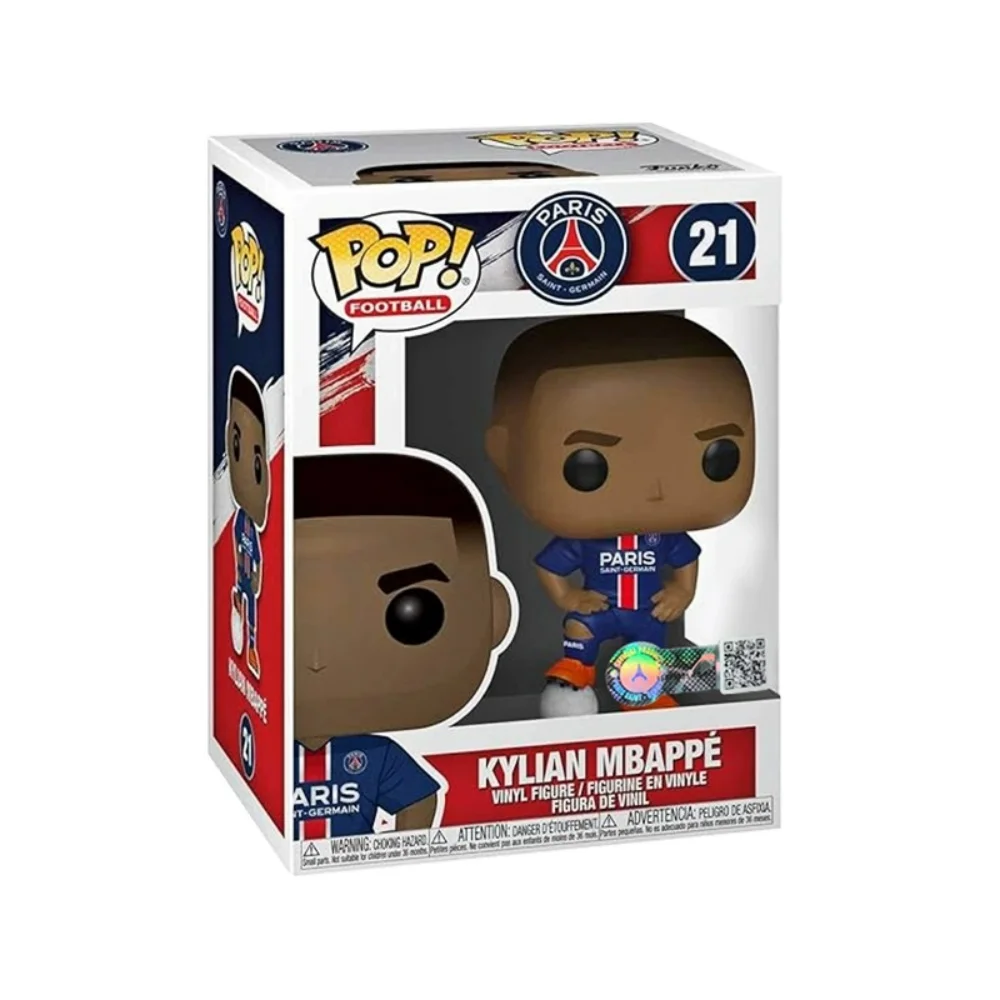 Фото Funko POP Kylian Mbappe Paris Saint Germain футбольная звезда настоящая периферийная модная игрушка фигурка фигурка подарок на день рождения №4