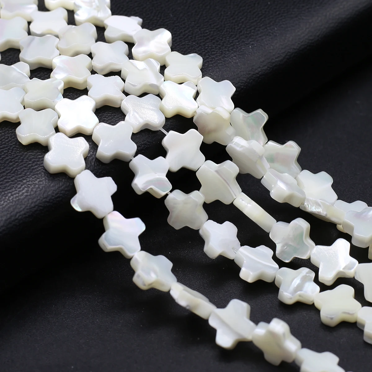 

Natural Fresh Water Shell Beads Added Shape Spacing Isolation Loose Beaded Jewelry Making Diy Necklaces Bracelets Accessories