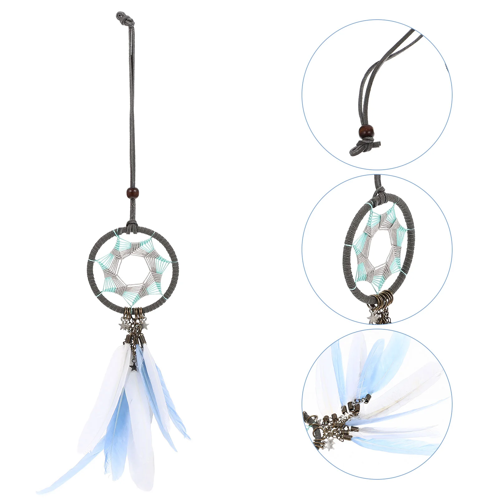 

Dream Catcher Hanging Car Decor Pendant Ornament Wall Dreamcatcher Mirror Grunge Room Charm Home Decoration Rearview