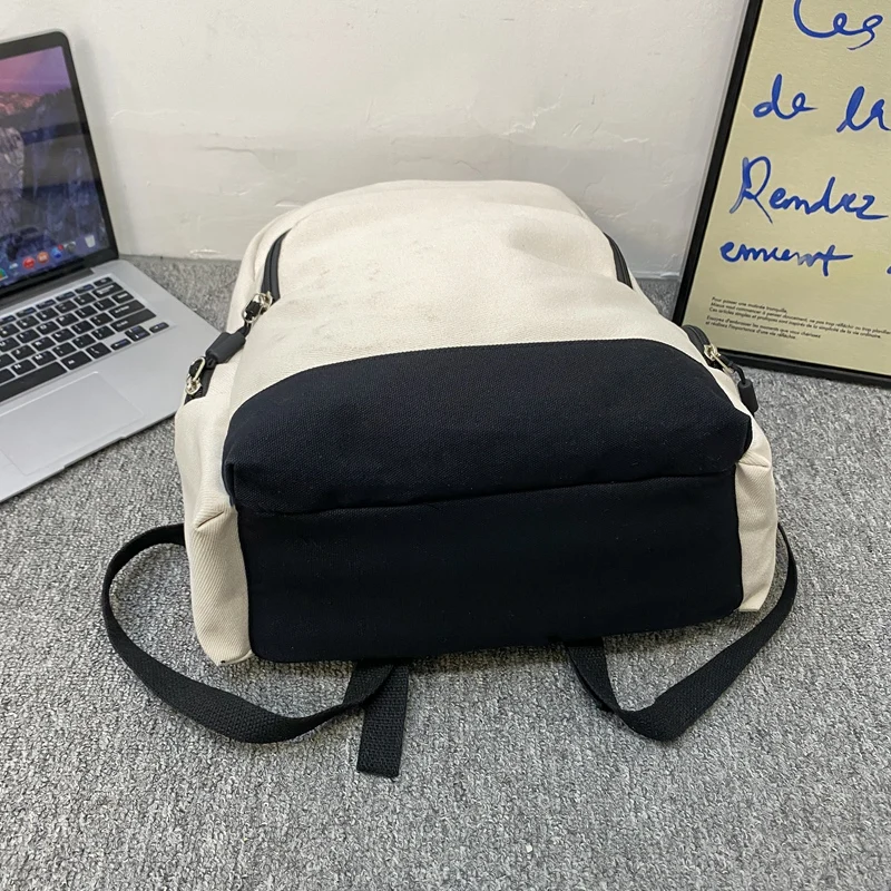 Junior High School Students Large Capacity Backpack Trend Casual Simple Fashion Female Students Shoulder Bag Girls School Bag