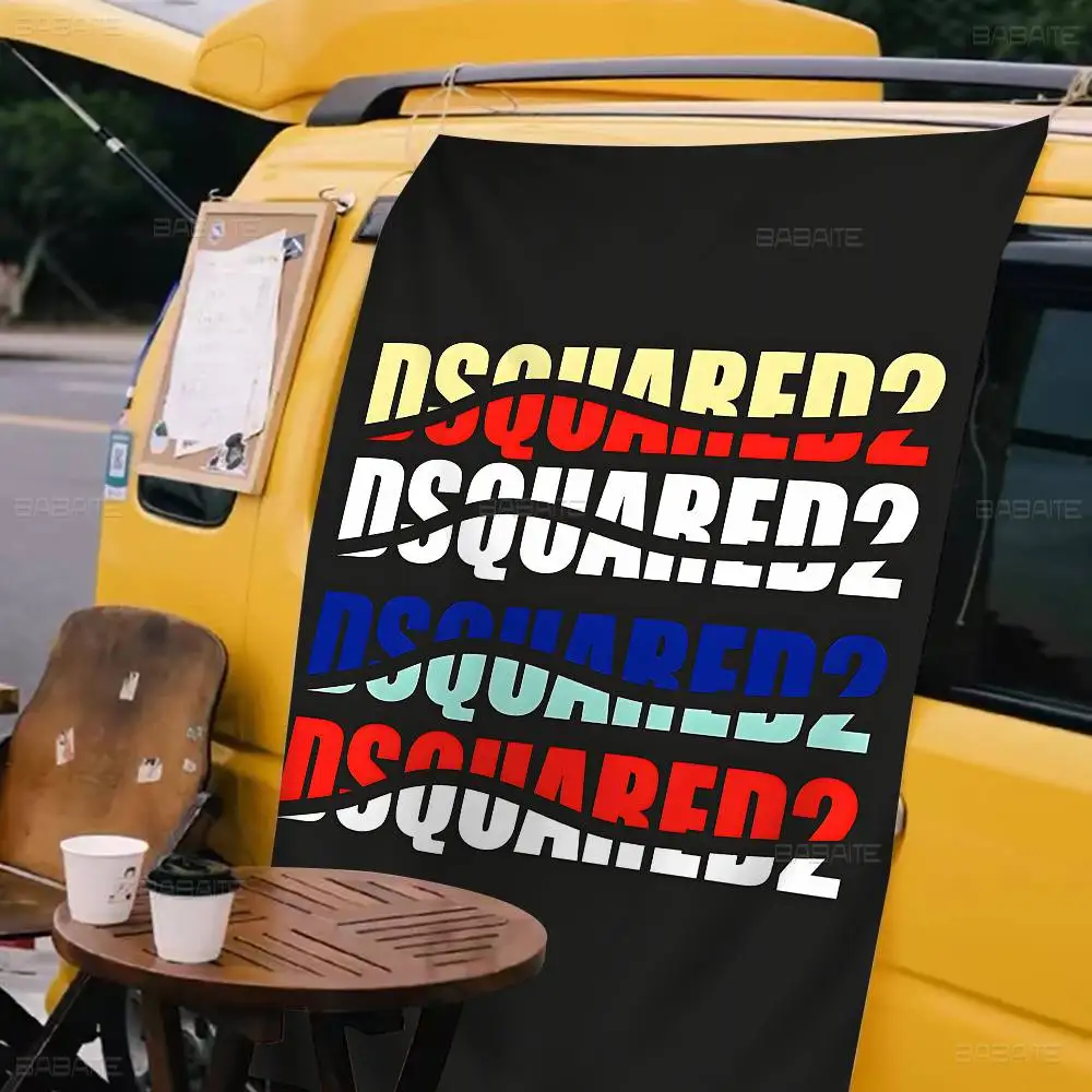 Фото Декоративный баннер D-d-dsquared2S с принтом большого флага в стиле научной фантастики для дома и комнаты №3