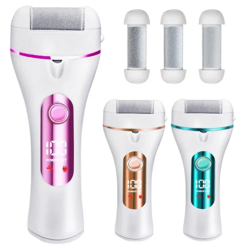 

New electric foot grinder digital display electric USB waterproof washing and grinding pedicure to remove calluses and dead skin