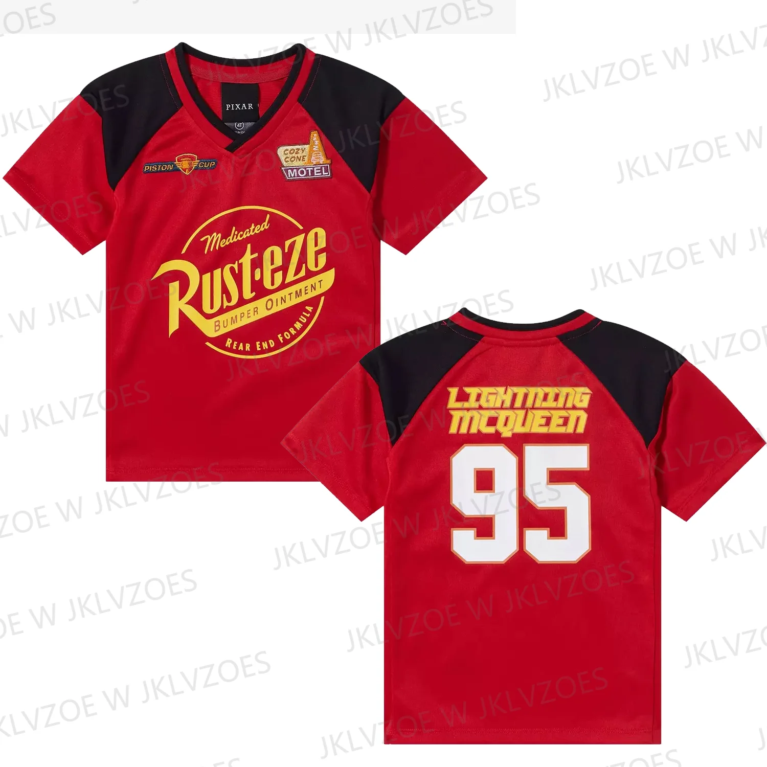 Новое поступление 2024 футболки Disney Pixar с машинками ржавчины для малышей взрослых и
