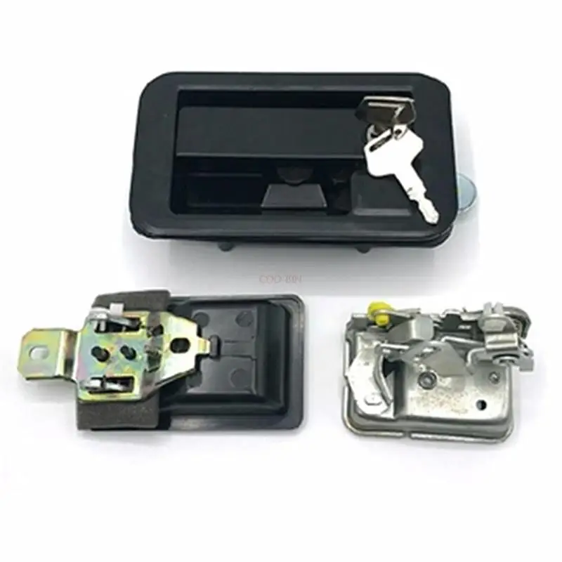 Для HYUNDAI R225-7 дверной замок кабины в сборе внешняя ручка блокировка внутренняя с