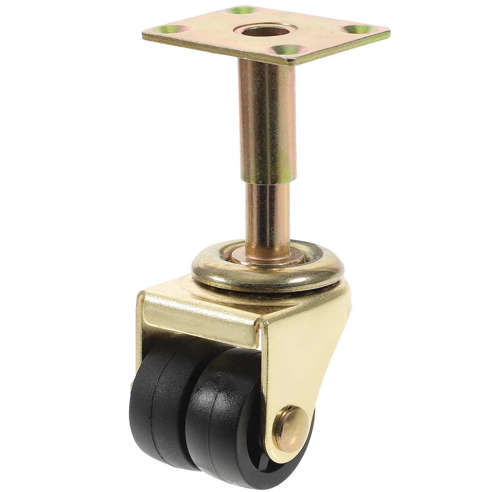 

Golden Piano Casters Double Wheel Casters Necessary Piano Accessories Replacement Casters For Wardrobe Window Furniture Hardware