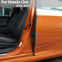 civic 10th gen modified car door gap sealing strip soundproofing strip car protective sealing strip silencer exterior decoration