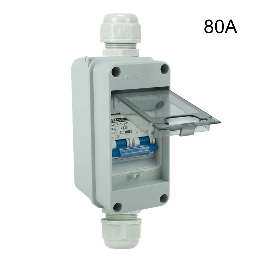 

Combiner Box Photovoltaic Solar Supplies Box Breaker Business Circuit DC Electrical Breakers Circuit 2-pole AC