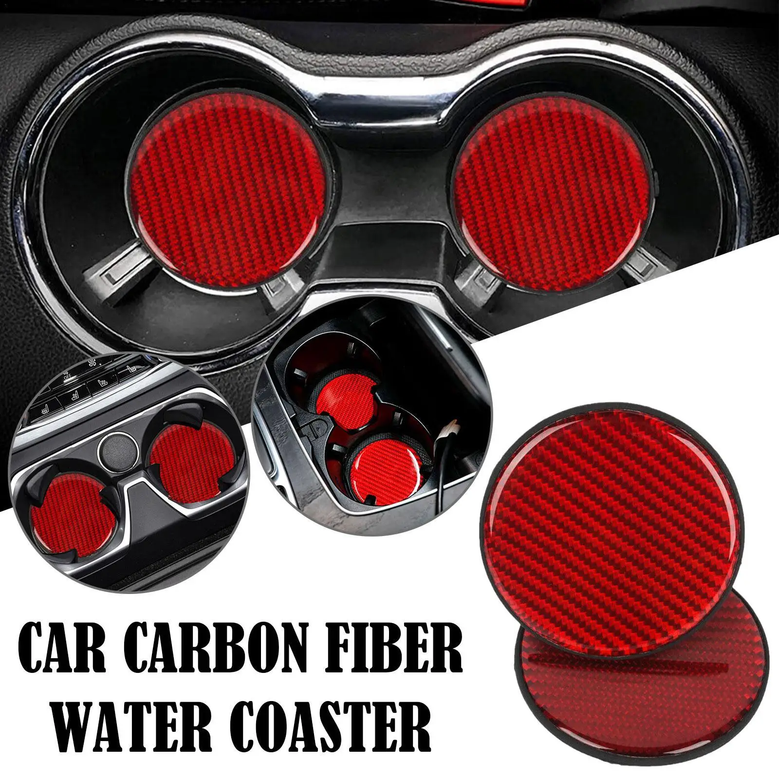 

Коврик для раковины из углеродного волокна, 2 шт.