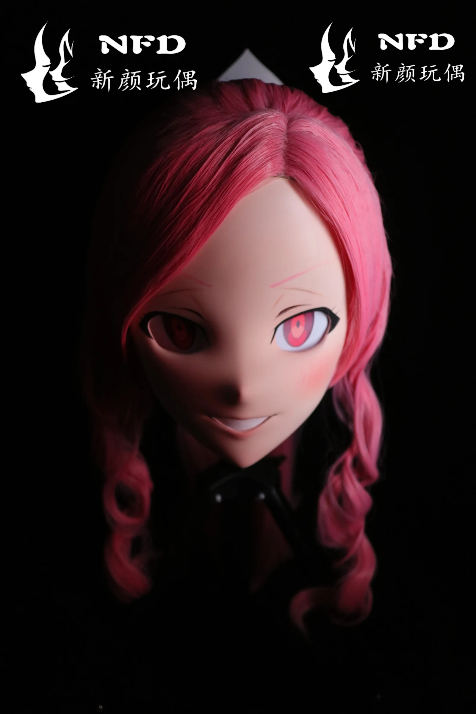 

(Madness) Full head super sweet female resin crossdressing BJD Doll kig cosplay kigurumi mask