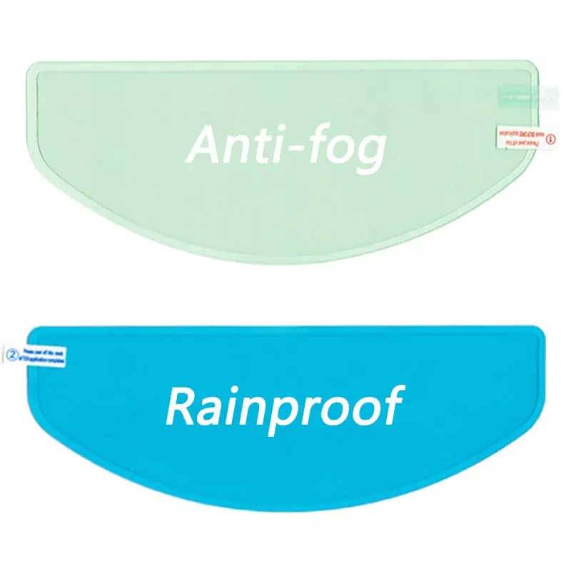 

Helmet Clear Anti-Fog Rainproof Film Three Styles Lens Sticker for Motorcycle Safety Driving Nano Coating Helmet Accessories