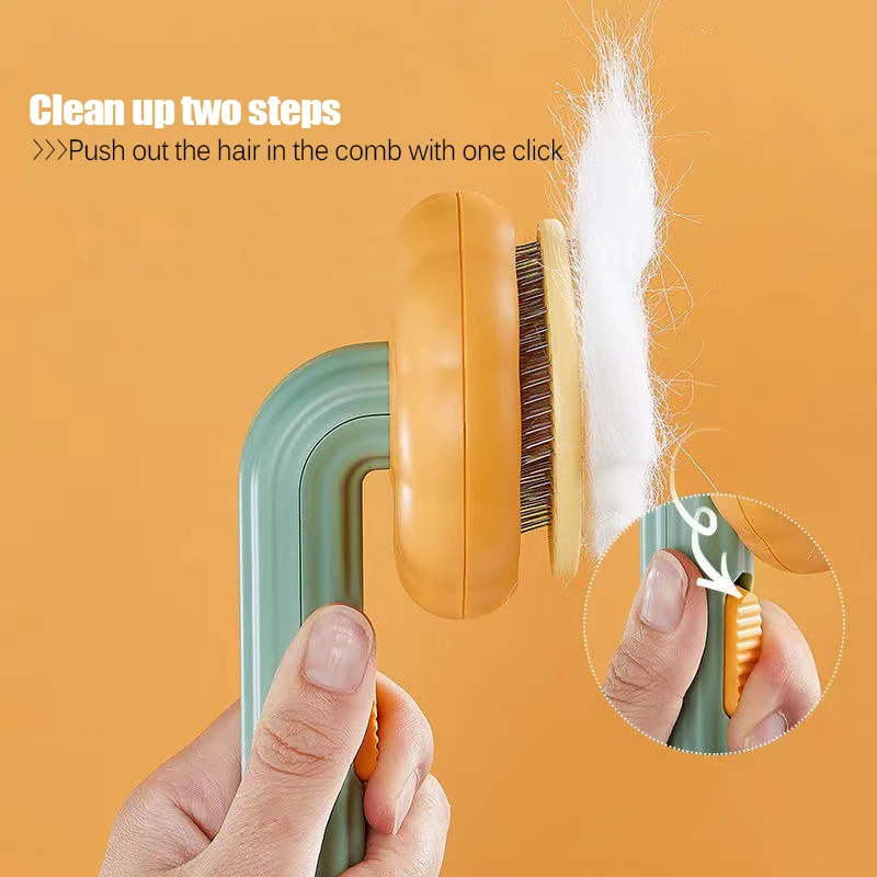 Расческа для домашних питомцев плавающая расческа снятия шерсти выцветающая