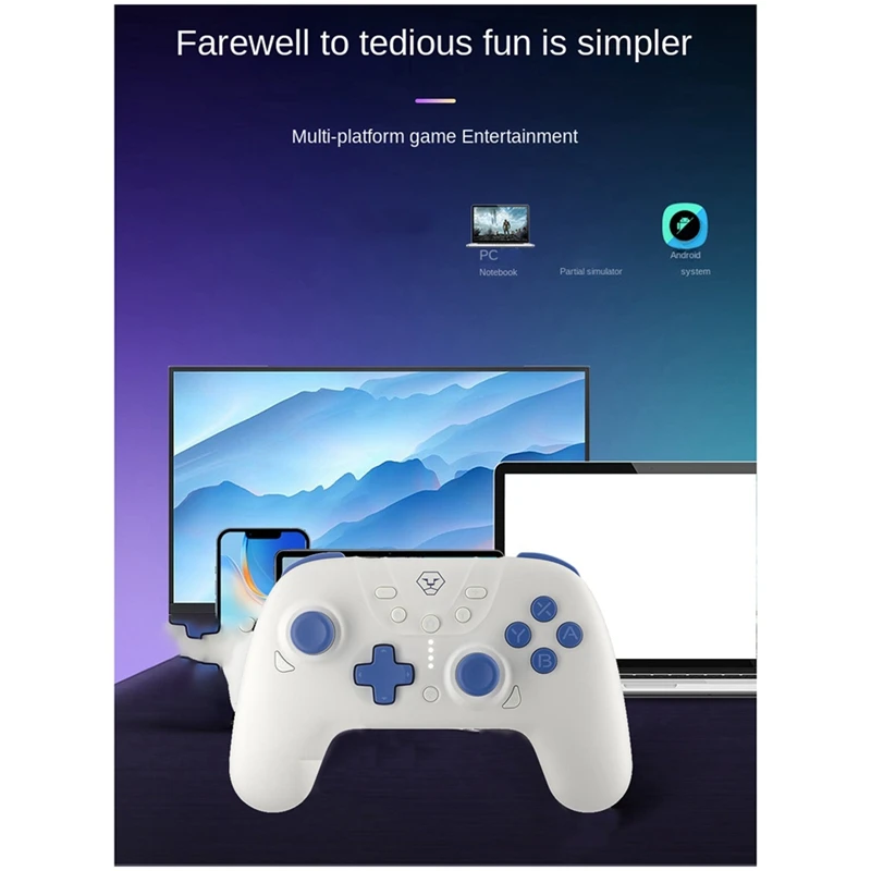 

Bluetooth-геймпад Switch Pro с Oled-рукояткой и вибрацией