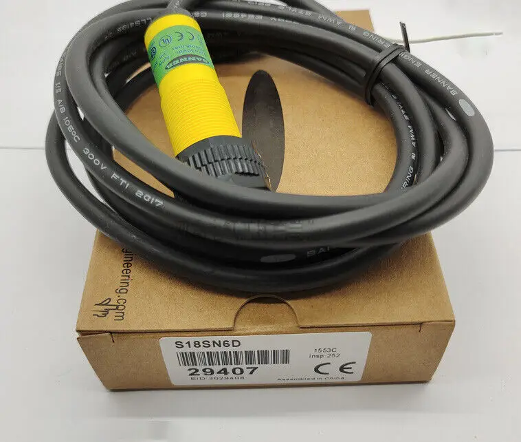 

1 шт. Новый в коробке для баннера фотоэлектрический датчик переключателя S18SN6D