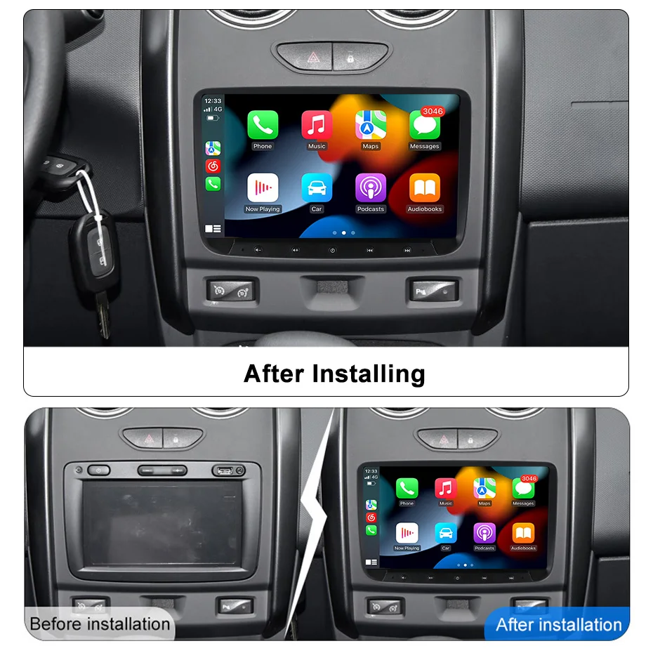 Мультимедийная Автомагнитола 8 ядер мультимедийная система на Android 12 дюймов Гб