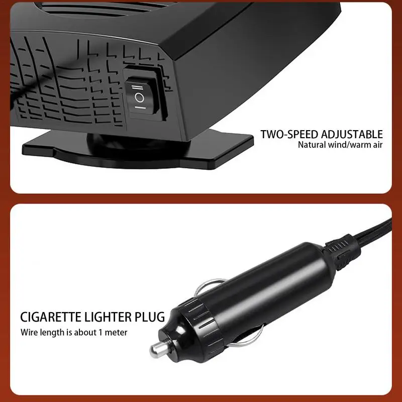 2 режима автомобильный воздухонагреватель обогреватель лобового стекла