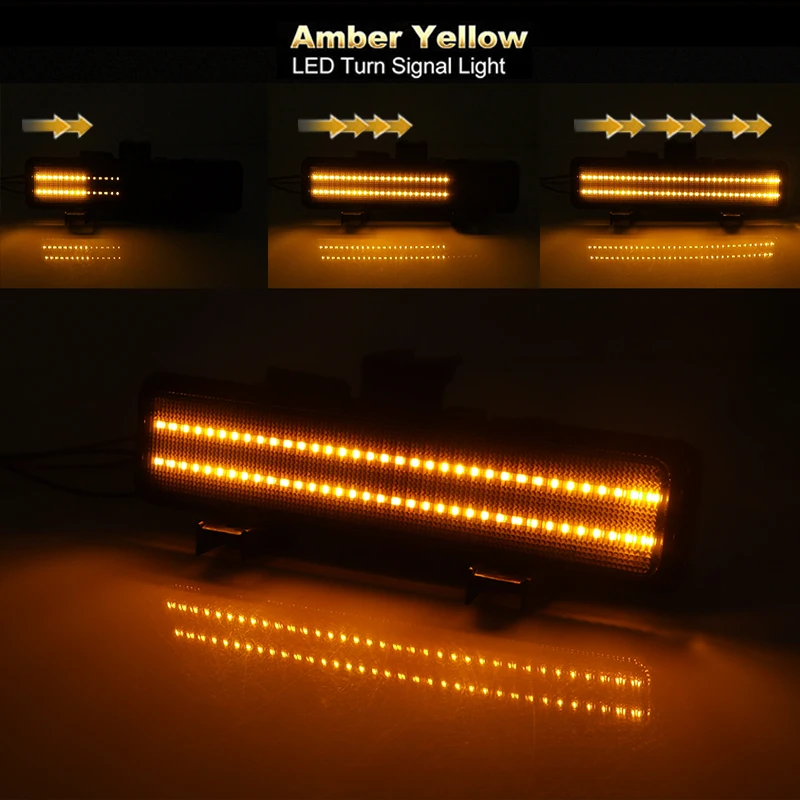 2 шт. поворотники для переднего бампера 83-93 Chevrolet S10/Chevrolet GMC S15