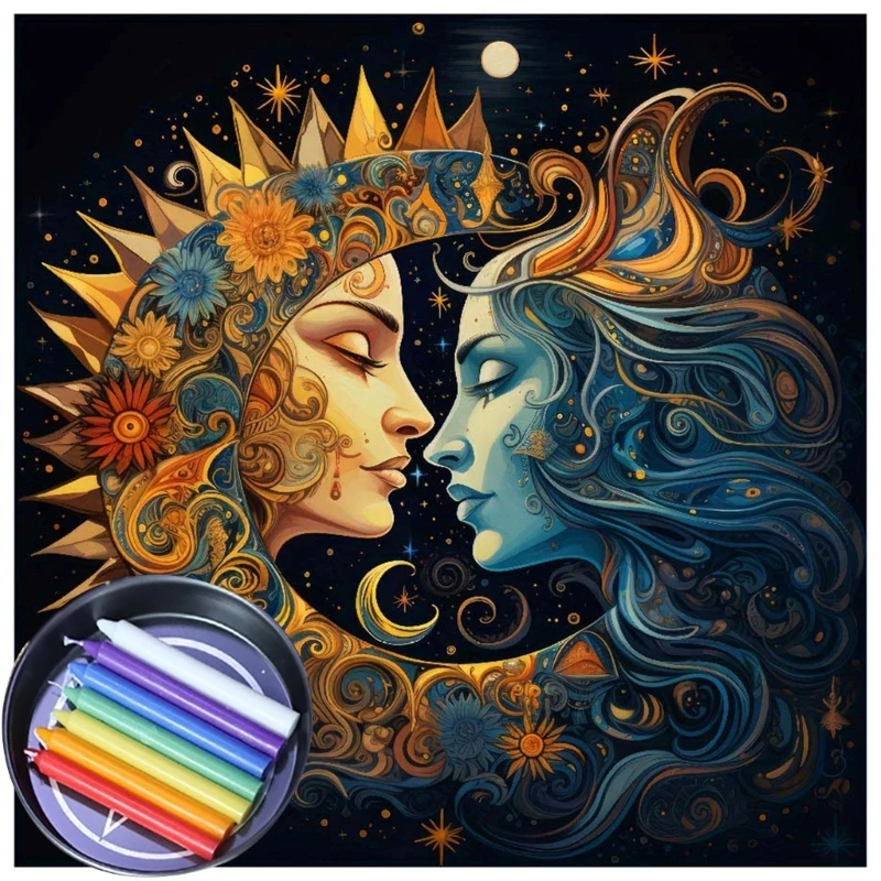 Тканевая скатерть для гадания