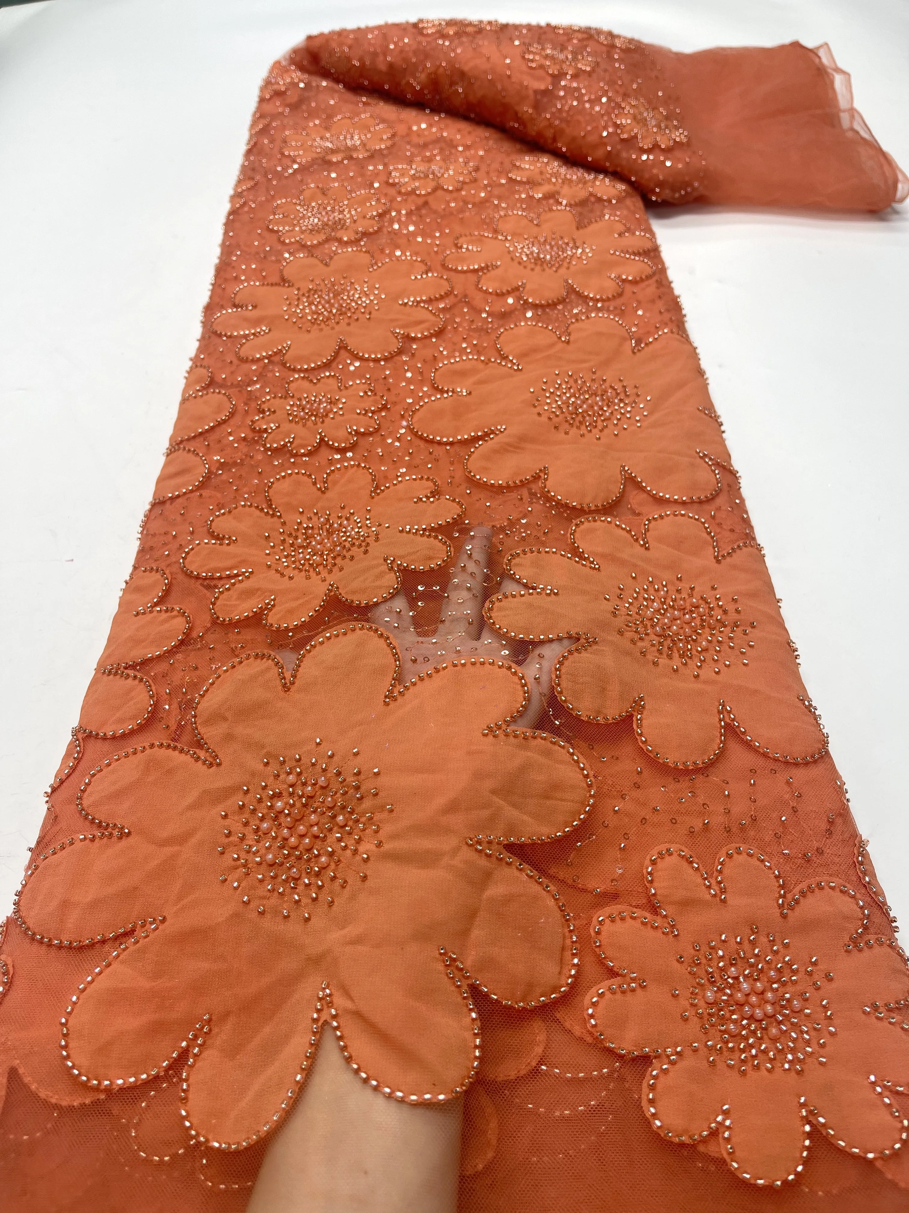 Африканская кружевная ткань для французского жениха невесты 2023