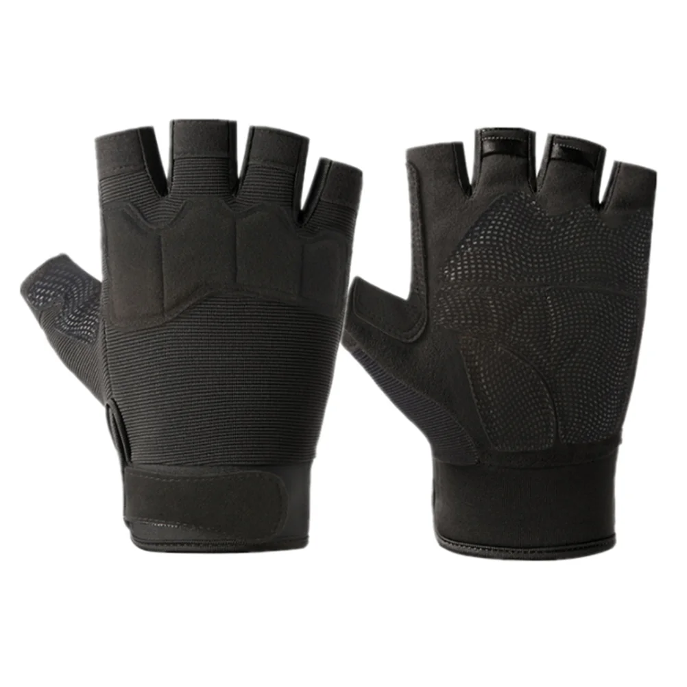 

Half Finger Gloves Guantes De Gym Para Hombres Riding Nonskid Cycling Man Men's