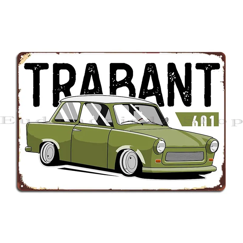 

Металлическая табличка Trabant 601