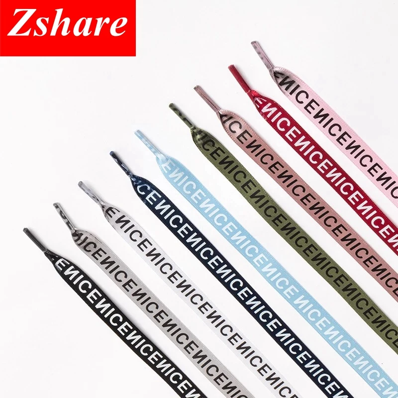 1 пара шнурков с буквенным принтом, плоские кроссовки, шнурки, 1 см ширина, атласная шелковая лента 80 см/100 см/120 см/140 см/160 см длина