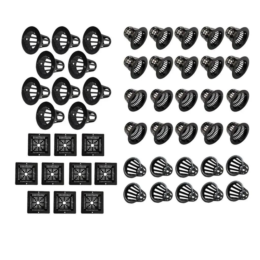 

10pcs Planting Basket Kit, Solid less Cultivation Planting