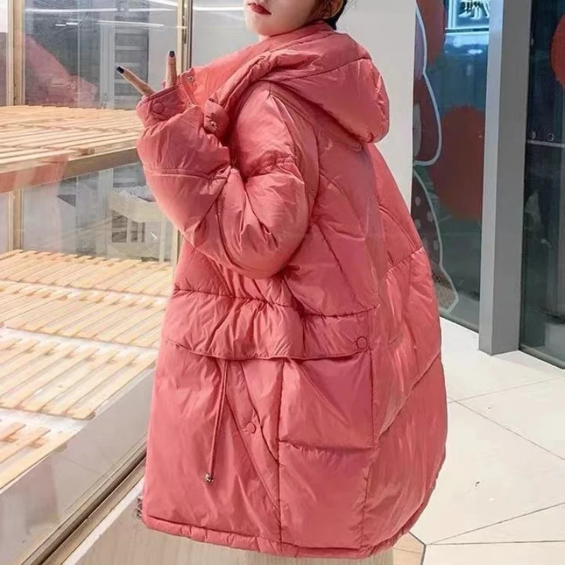 Winter Women's Cold Coat Parkas Coats Super Hot Jackets Cheap Wholesale Women Clothes Hooded Top Korean Fashion Loose New
