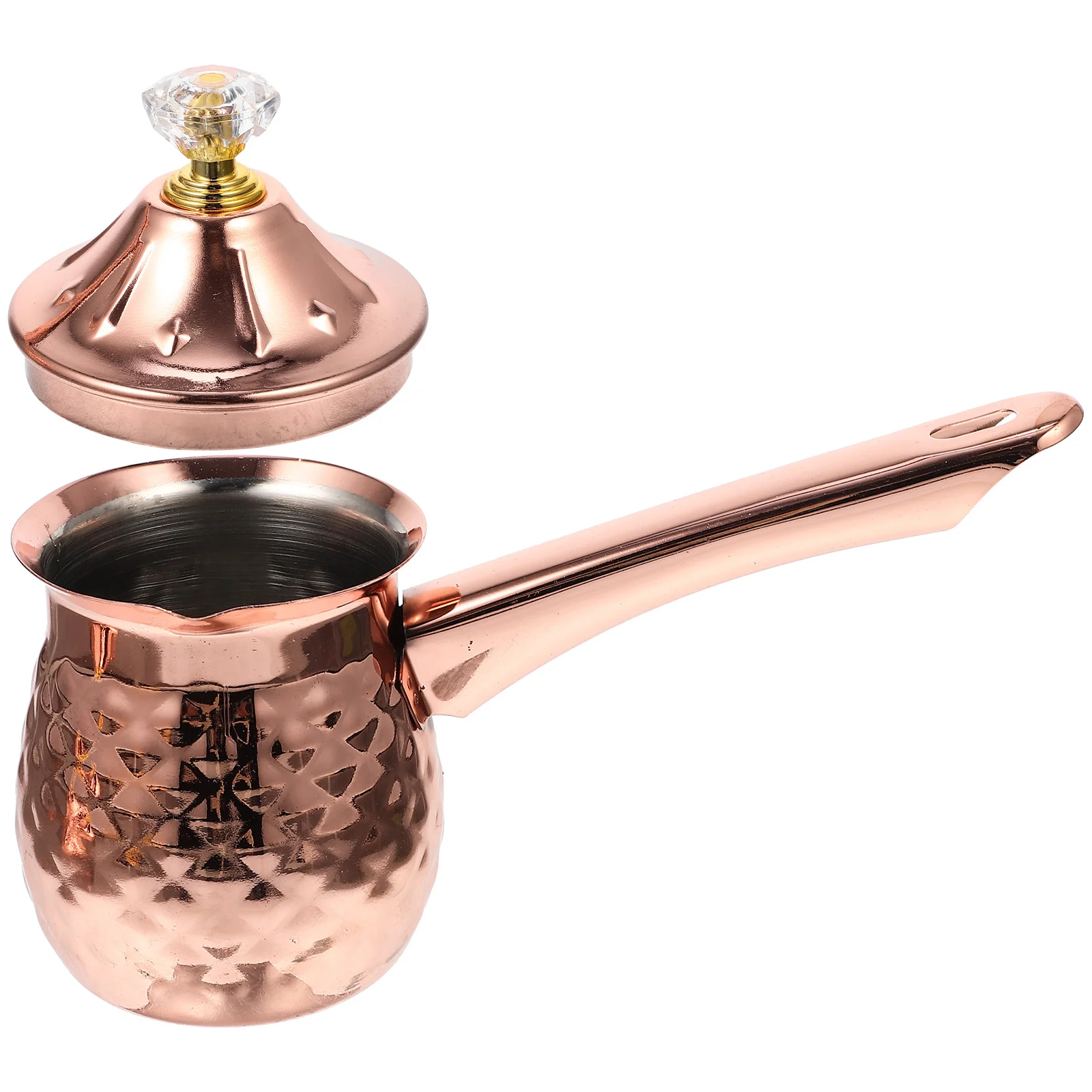 

Coffee Pot Maker Warmer Metal Turkishchocolate Espresso Melting Tea Kettle Stovetop Hot Wax Butter Tealight Cup Teapot Frothing