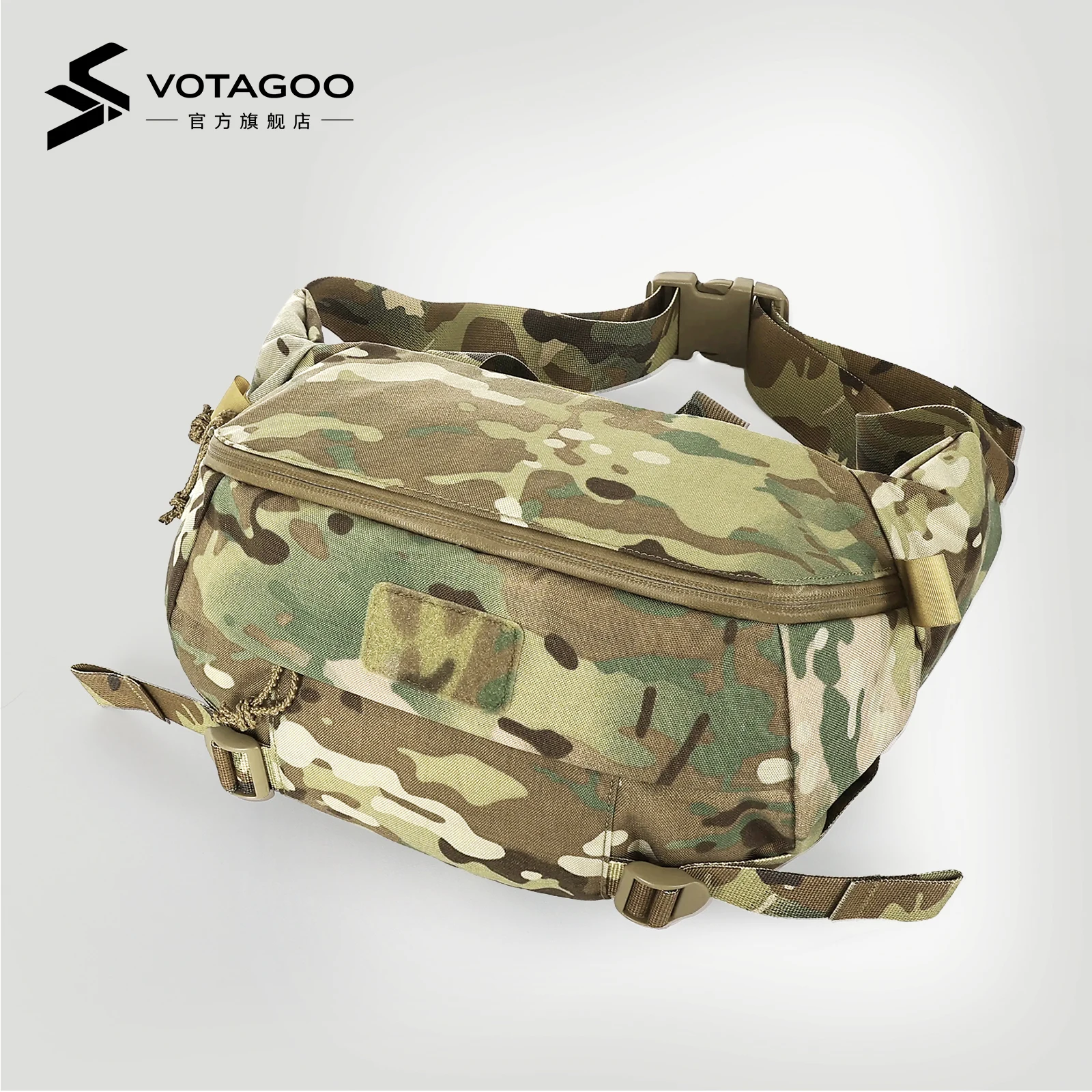 Многофункциональная поясная сумка VOTAGOO для активного отдыха, рюкзак-слинг, сумка на пояс для мужчин и женщин, для путешествий и походов, из ткани Cordura 500D (art.: 3920dae7c2fcf) - 3920dae7c2fcf