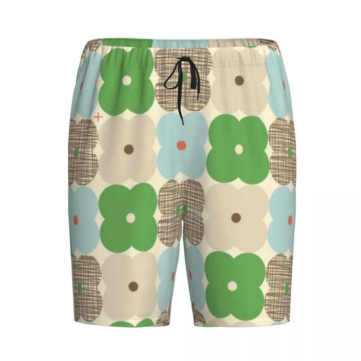 Пижама Orla Kiely мужская с принтом на заказ шорты цветочным одежда для сна карманами