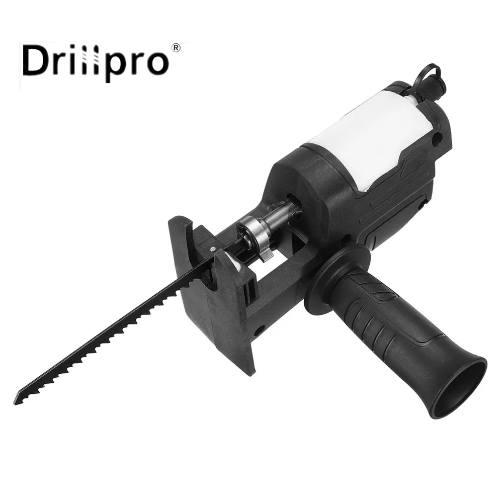 

Electric Drill Modified To Electric Saw Reciprocating Saw Adapter with 15pcs Blades Electric Drill to Jig Saws Wood Cutting Tool