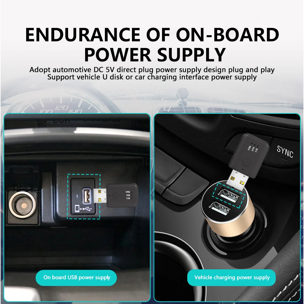 Автомобильный Fm-трансмиттер с Bluetooth 5 1 и USB-портом | Автомобили мотоциклы
