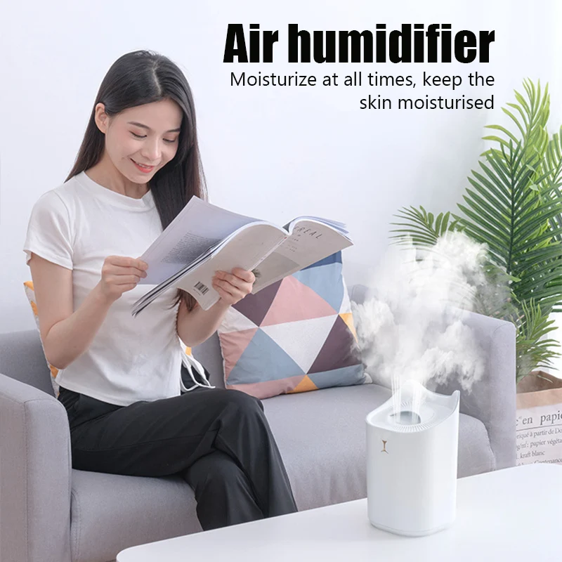 

248ML colorful Fragrance Diffuser Adjustable gear and colorful USB charging Home Dual Nozzle Spray Diffuser suitable for bedroom