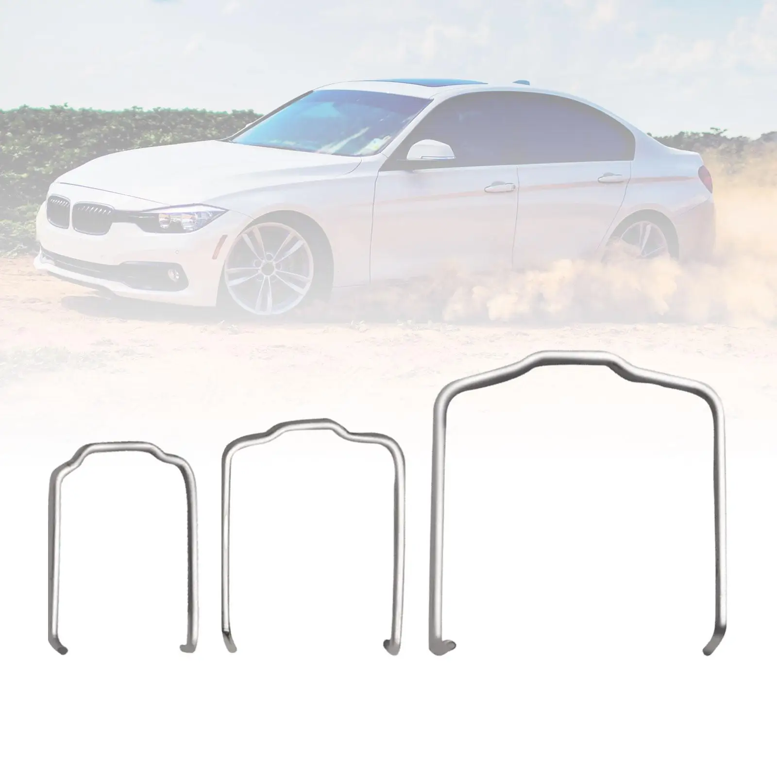 3 стопорных пружины шланга радиатора 154 23 для BMW E60 E90 740il 740i