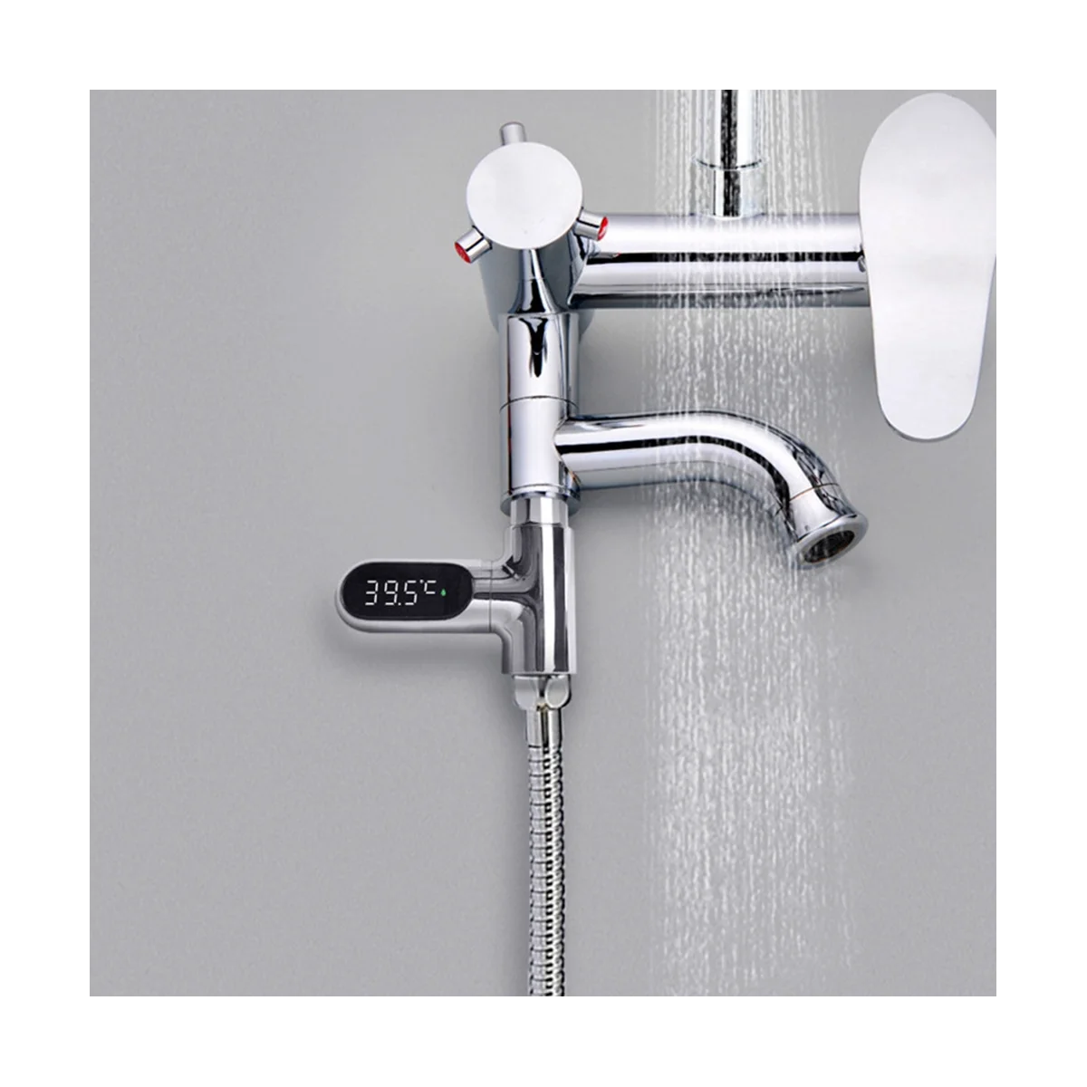 

Tub Water Temperature Monitor Electricity LED Display Home Shower Faucets Water Thermometer Bathing Temperature Meter