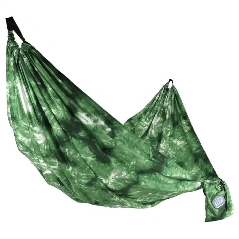 

Recycled Polyester Travel Hammock, 1 Person Sage Green, Size 108" L x 56" W