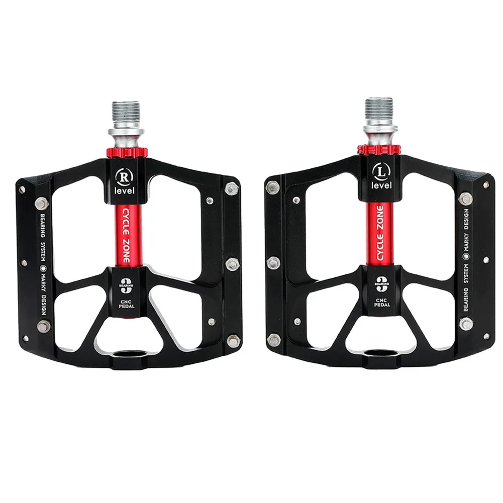 

CNC Aluminum Bicycle Pedals with Sealed Bearings Hollow Design for Reduced Weight and Improved Riding Comfort