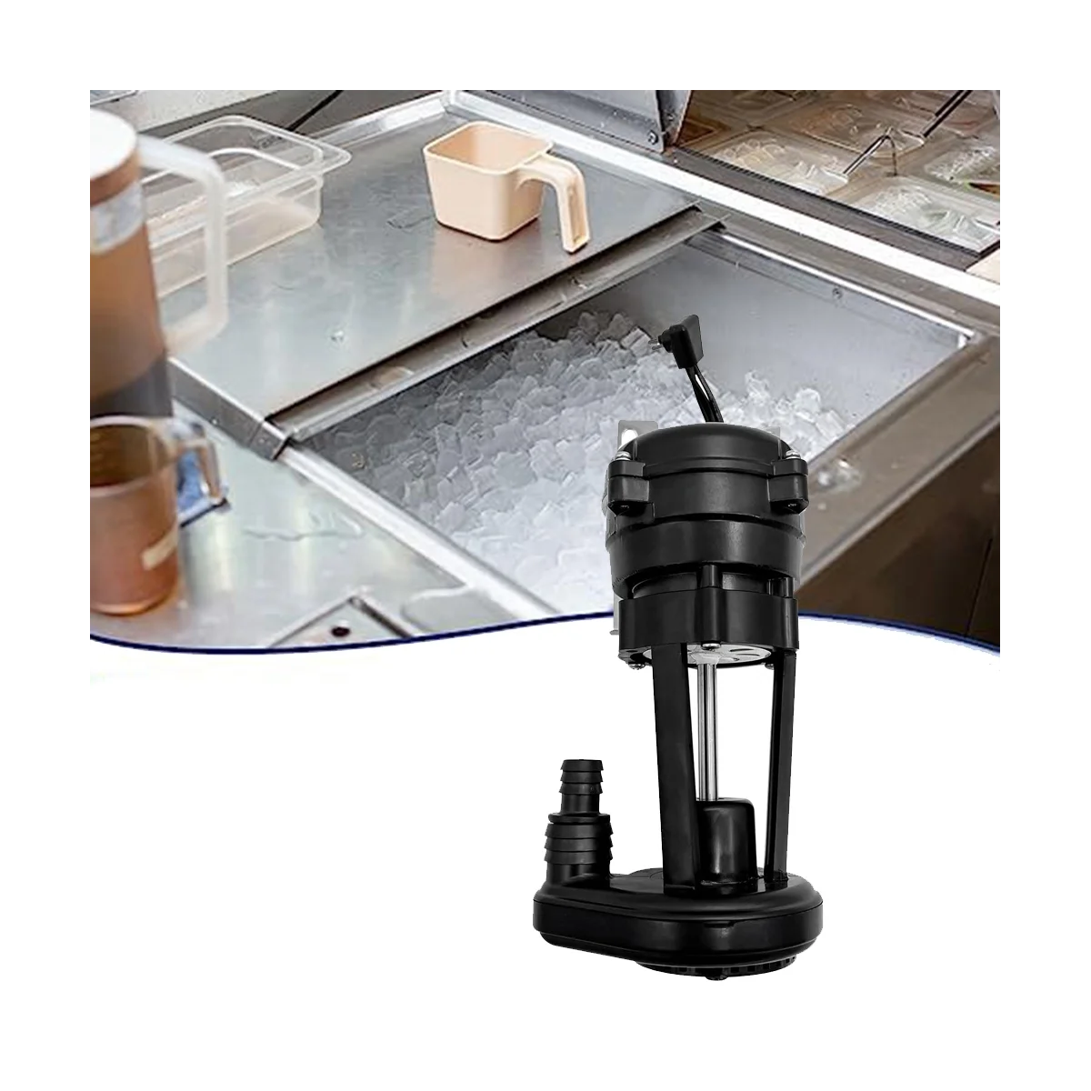 Сборка водяного насоса 7623063 115 В 60 Гц 6 Вт для льдогенератора manitfruit подходит A B C E G H