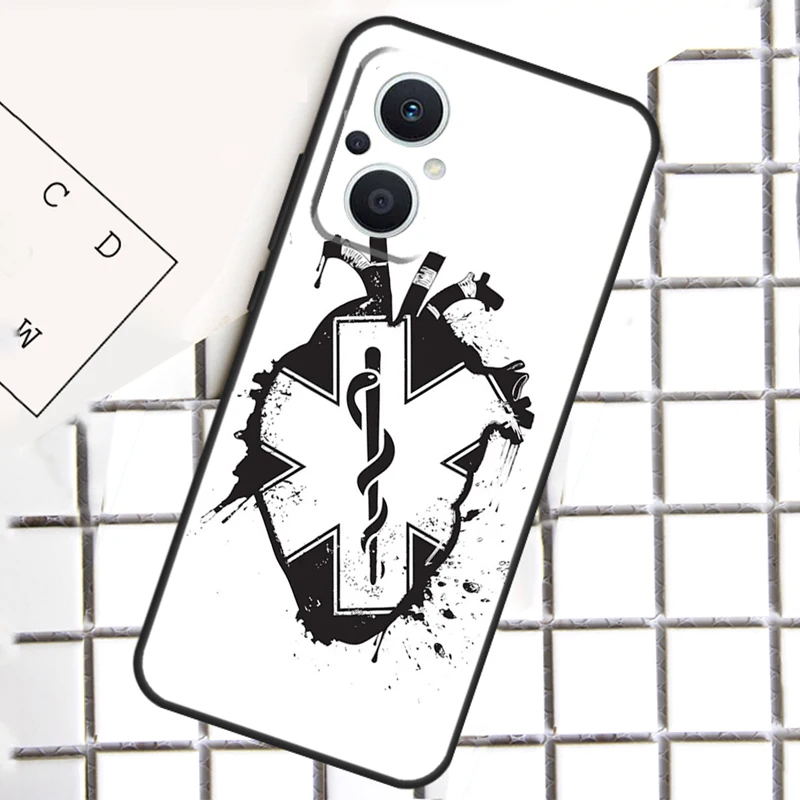 Чехол для медсестры с доктором медицины OPPO Reno 8T 4Z 5Z 4 5 6 8 7 Lite 10 Pro Find X6 X5 X2 X3 Neo