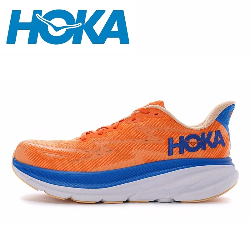 

New 2023 Hoka Clifton 9 Running Shoes Men Women Lightweight Cushioning Marathon Absorption Breathable Highway Trainer Sneakers