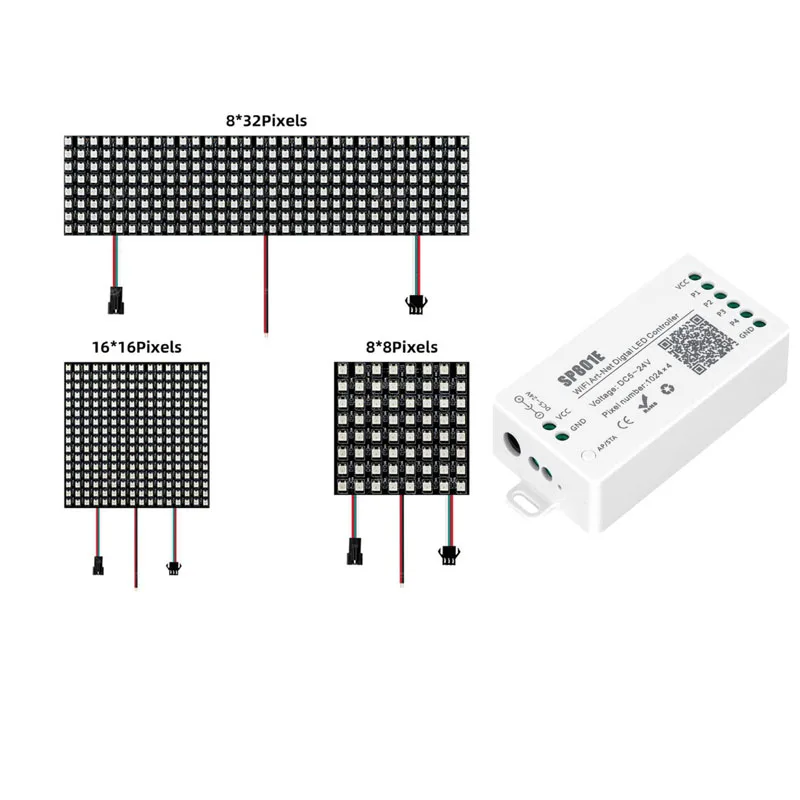 LED гибкая панель Greenglow 256 пикселей
