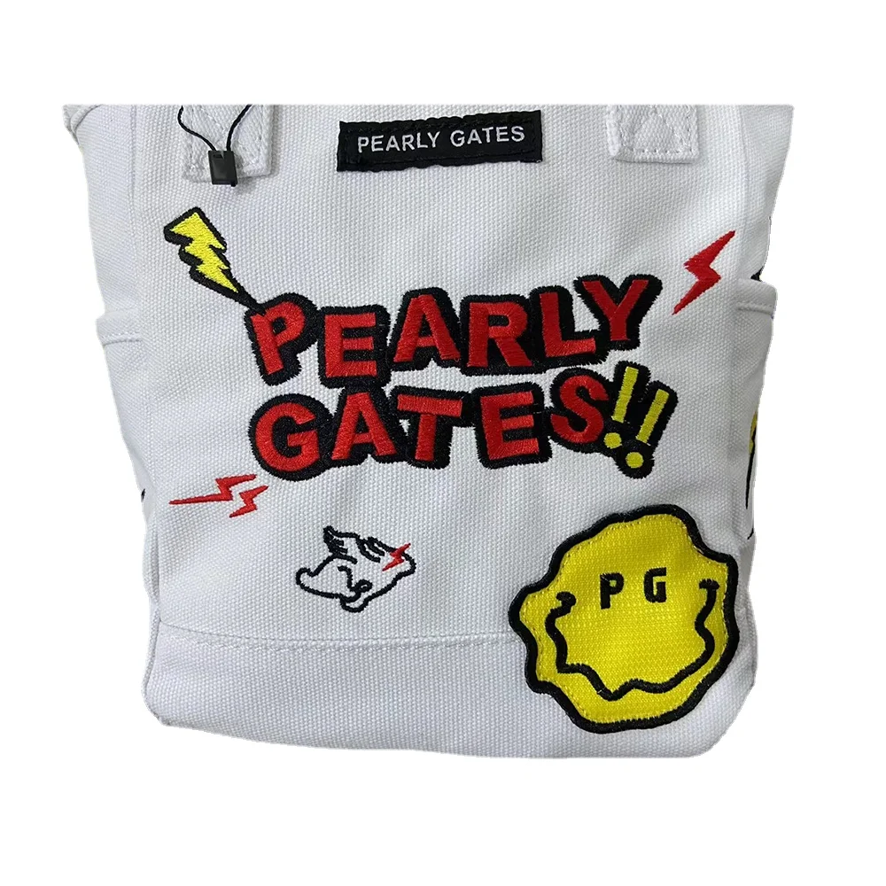 2022 New 89 Golf Bag Men and women General Large-capacity Canvas Handbag Cartoon Embroidery Storage Bag golf clubs