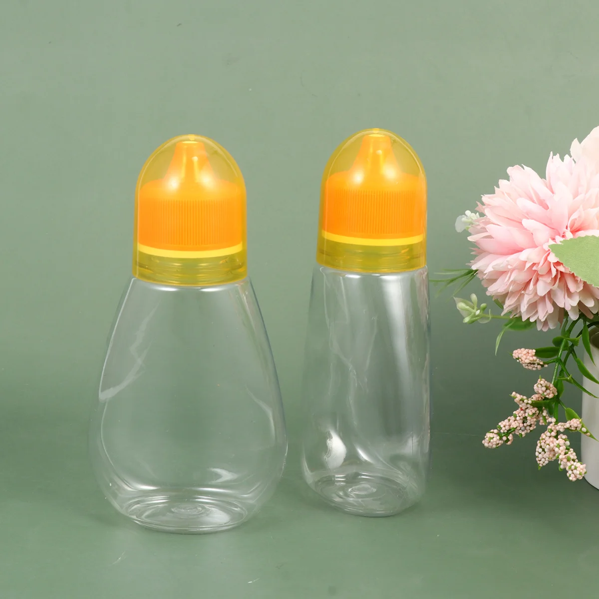 

Bottle Honey Squeeze Dispenser Salad Dressing Jam Bottles Syrup Container Jar Mustard Sauce Condiment Kitchen