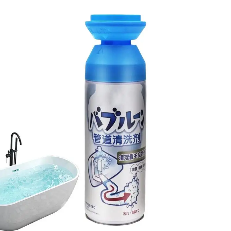 

Pipe Dredging Agent Quick Foaming Toilet Cleaner Safe Drain Cleaner Hair Clog Remover For Toilets Sinks Tubs Removes Tough